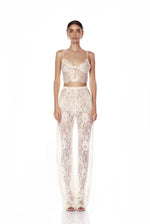 Capri Blanc Lace Pants - Pre Order - BRONX AND BANCO