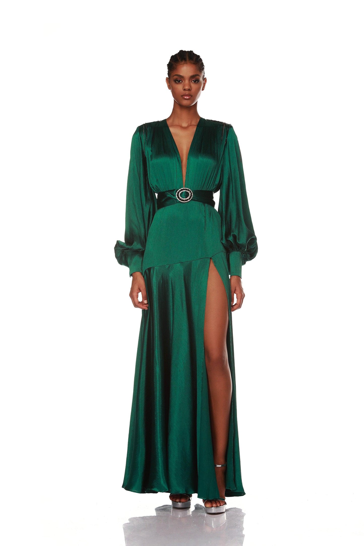 Carmen Emerald Gown