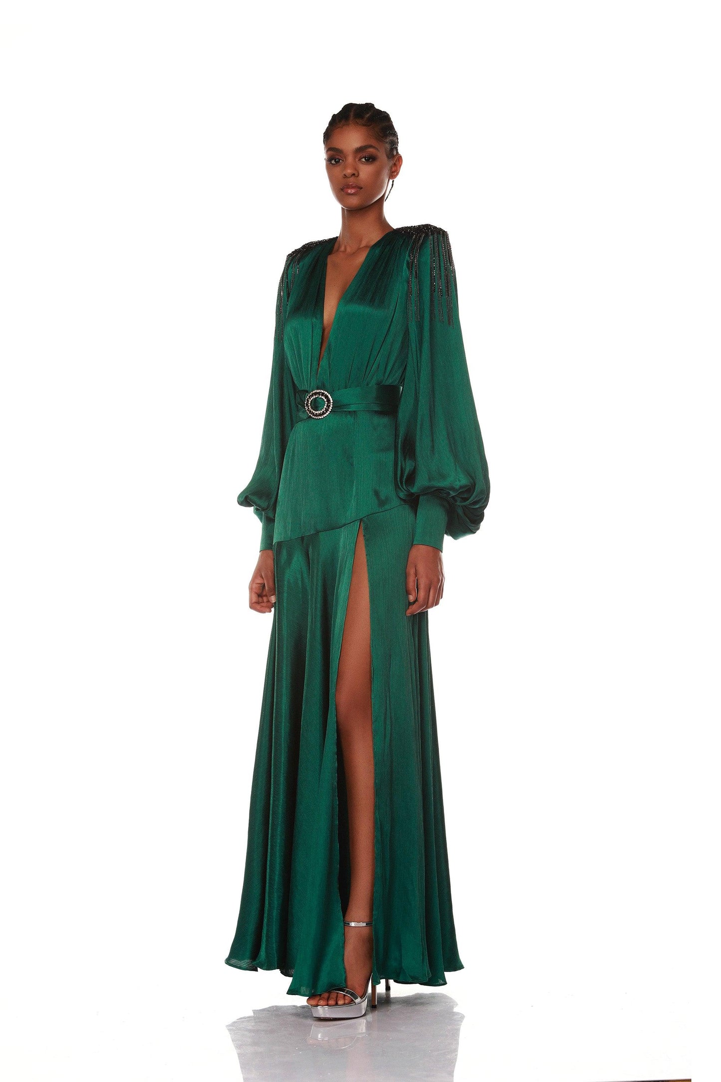 Carmen Emerald Gown