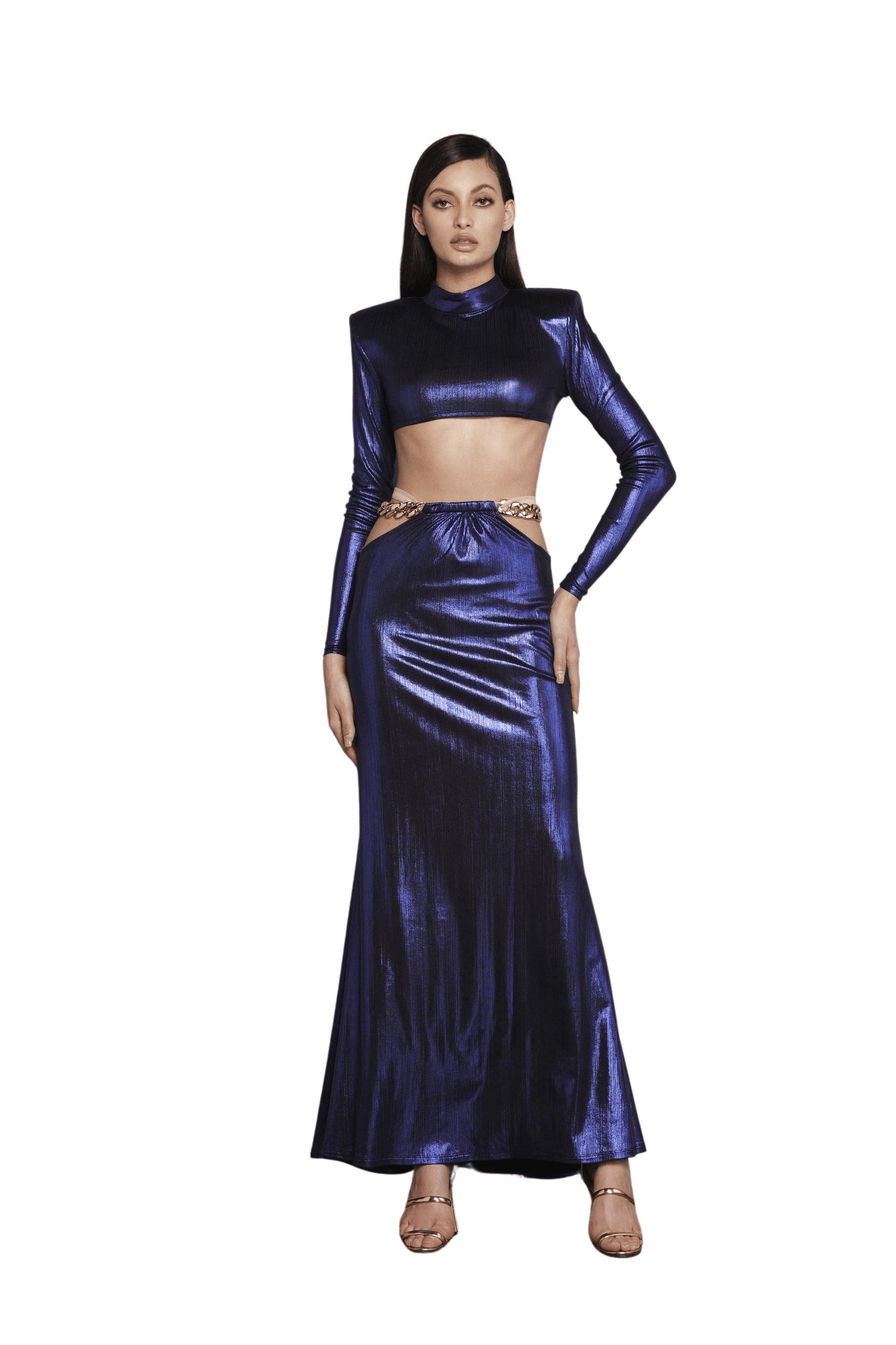 Cleopatra Indigo Two Piece Set