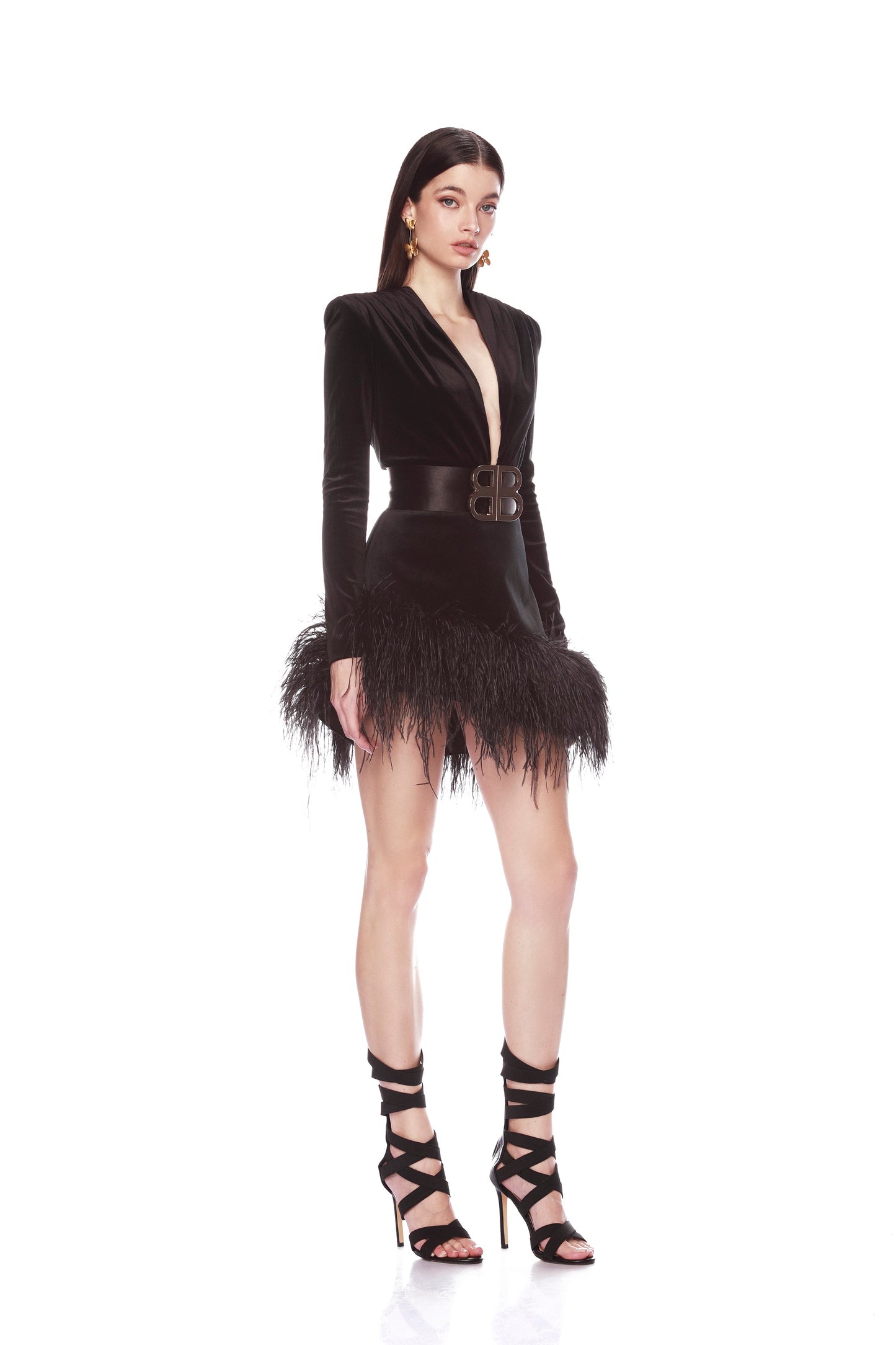 Fiora Long Sleeve Mini Dress