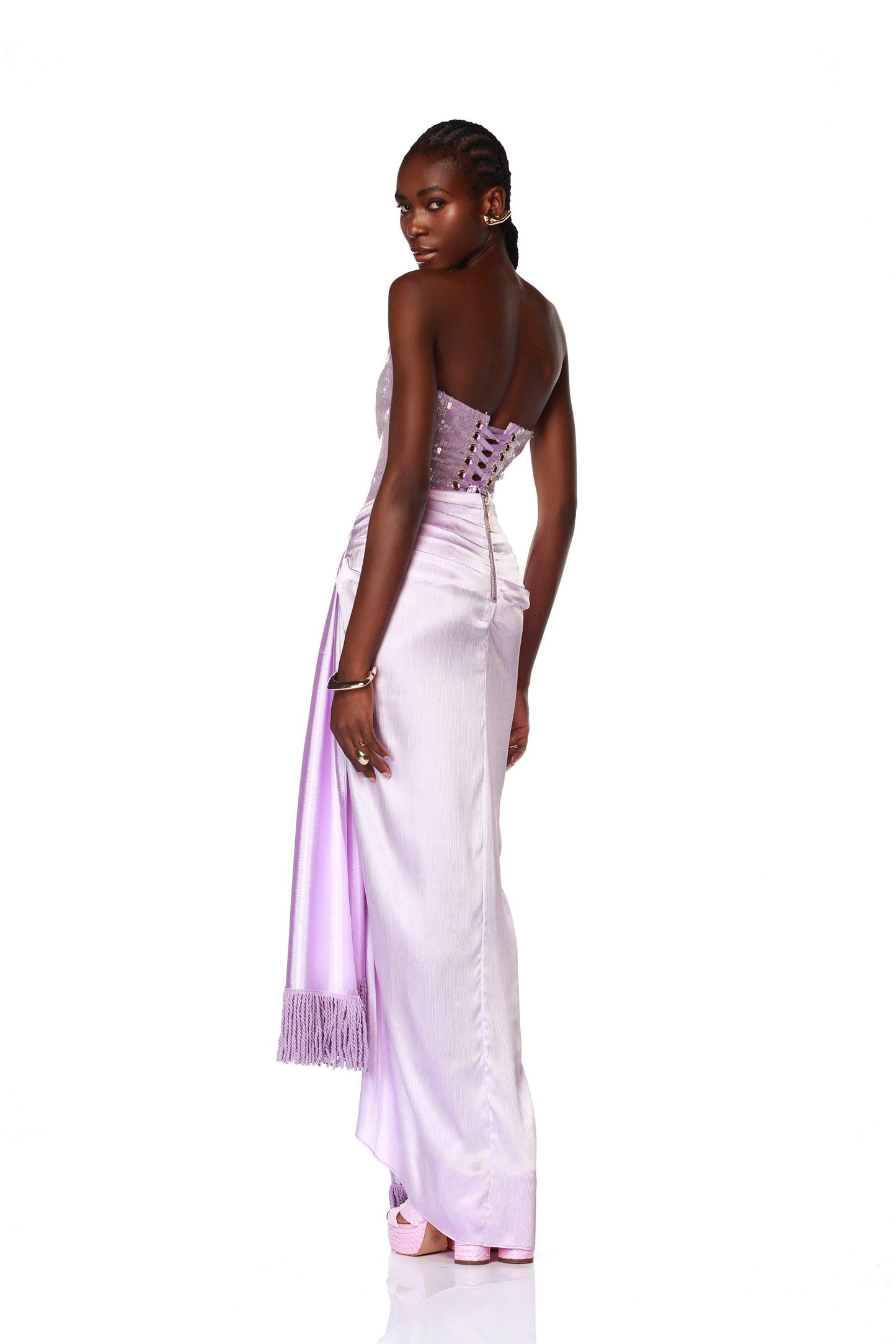 Gina Lilac Gown - Pre Order
