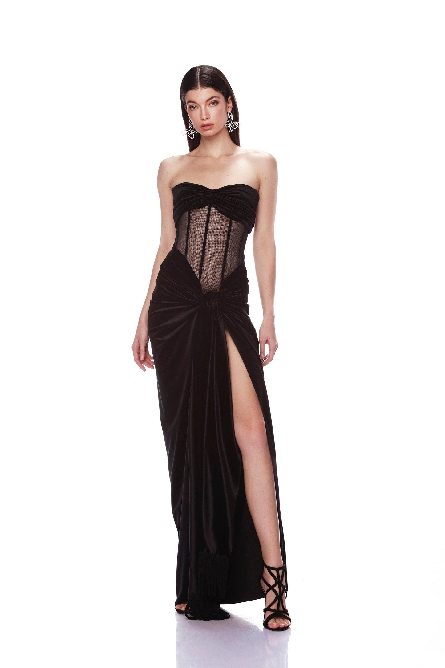 Gina Noir Gown - Pre Order