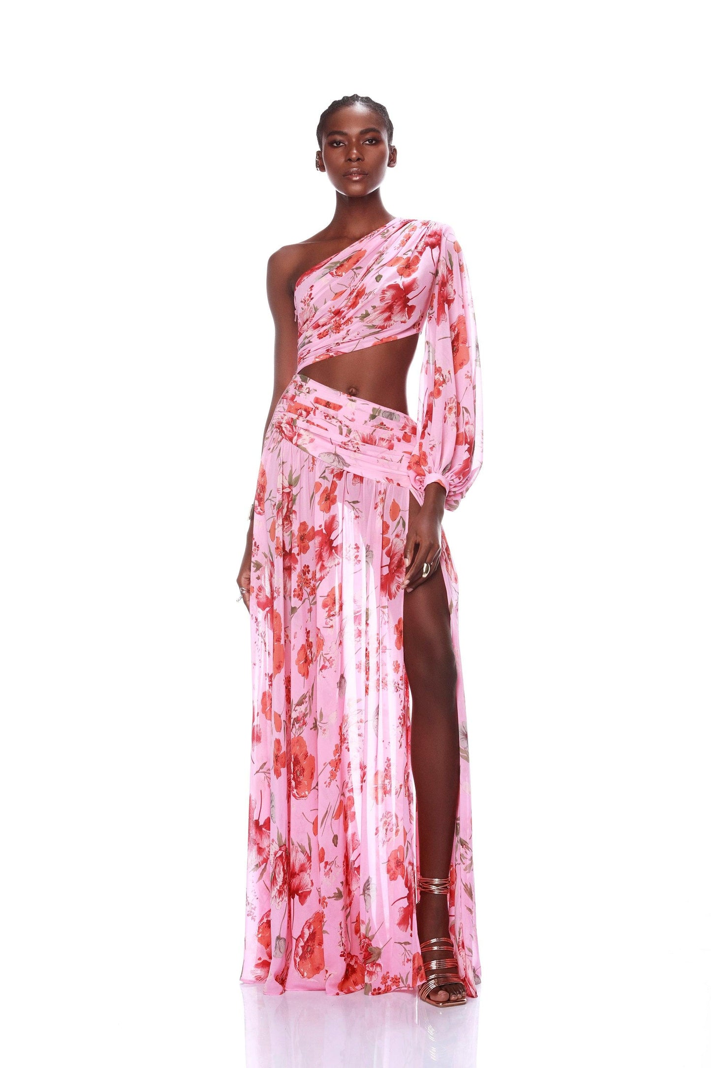 Jafari Poppy Gown