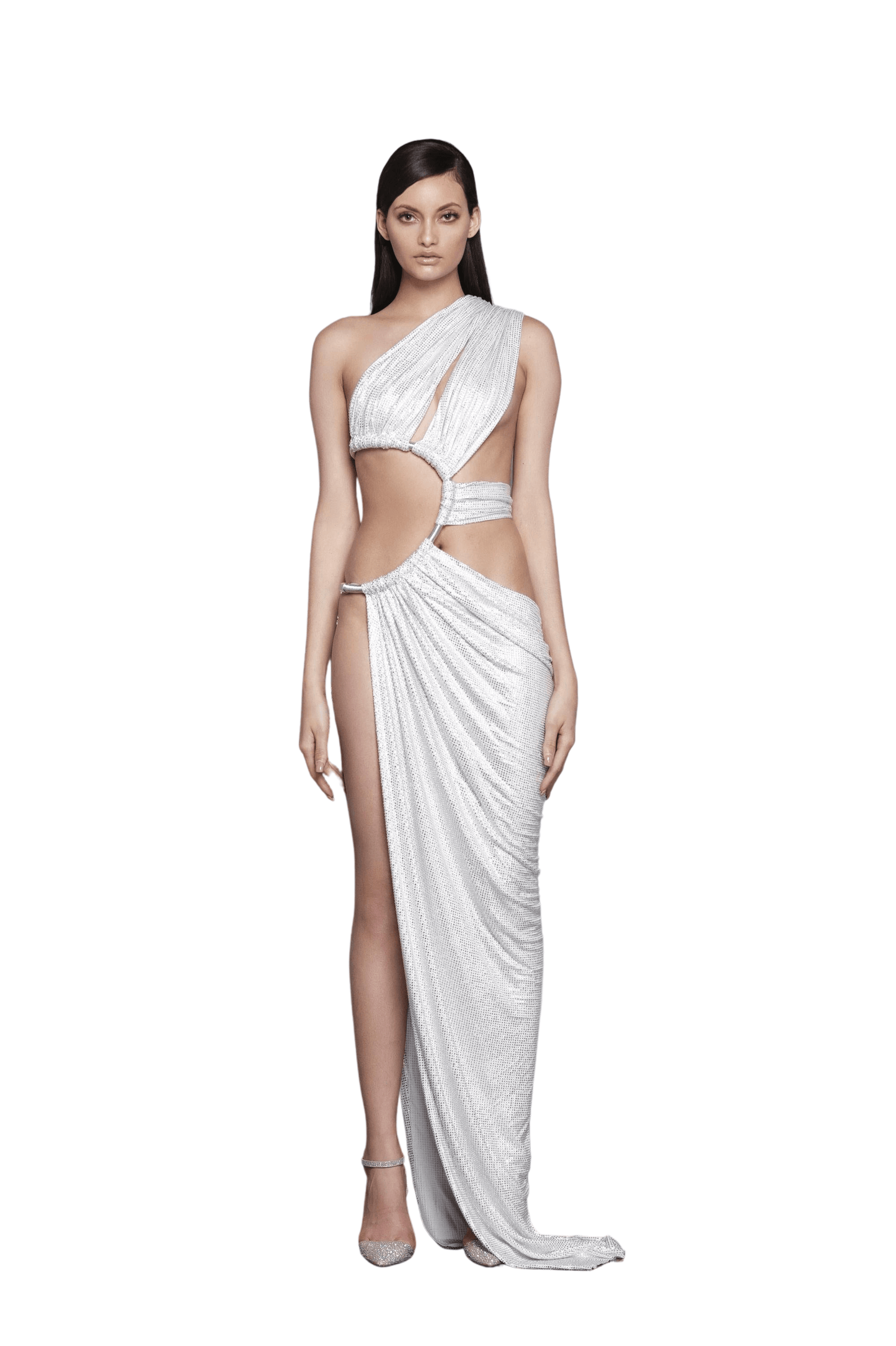 Jamilia Diamond Blanc Gown - Pre Order