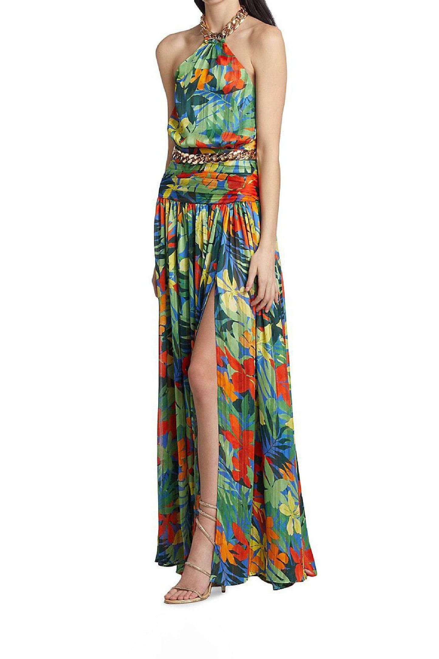 Kenya Chain Gown in Tropics