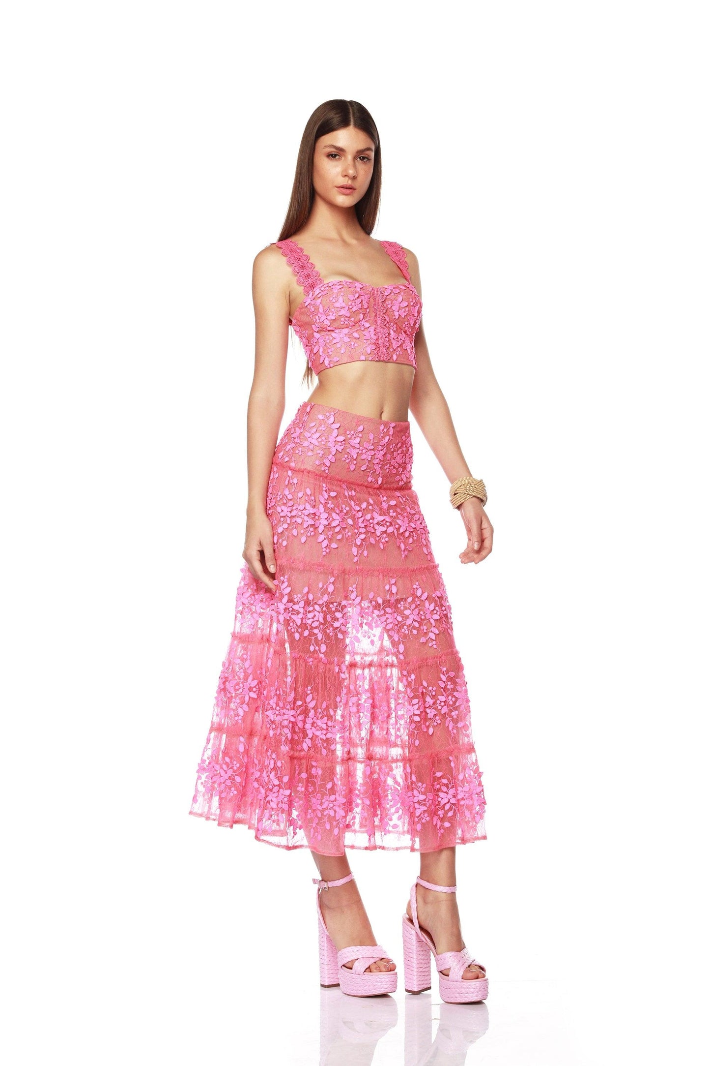 Megan Hot Pink Two Piece Set - Pre Order