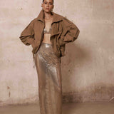 Nomad Embellished Set + Oasis Eco Suede Jacket