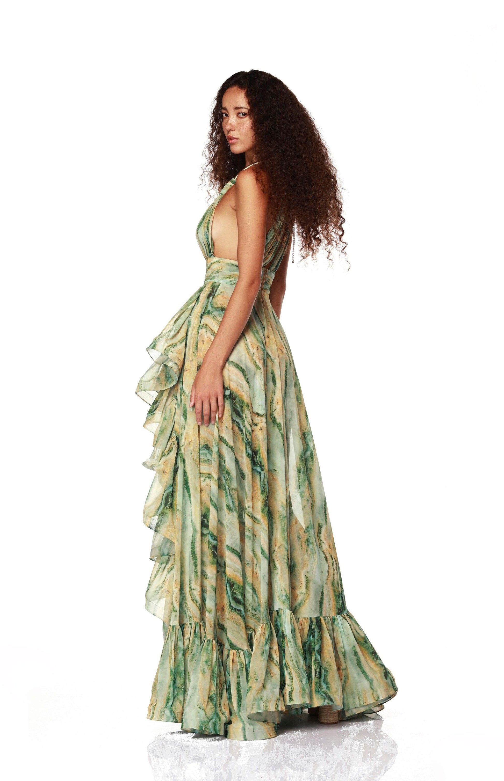 Palma Green Multi Gown - Pre Order - BRONX AND BANCO