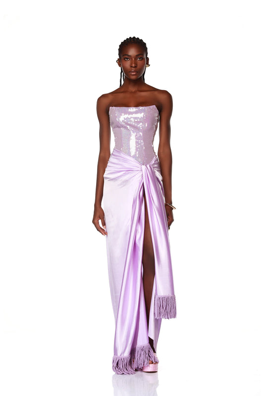 Gina Lilac Gown
