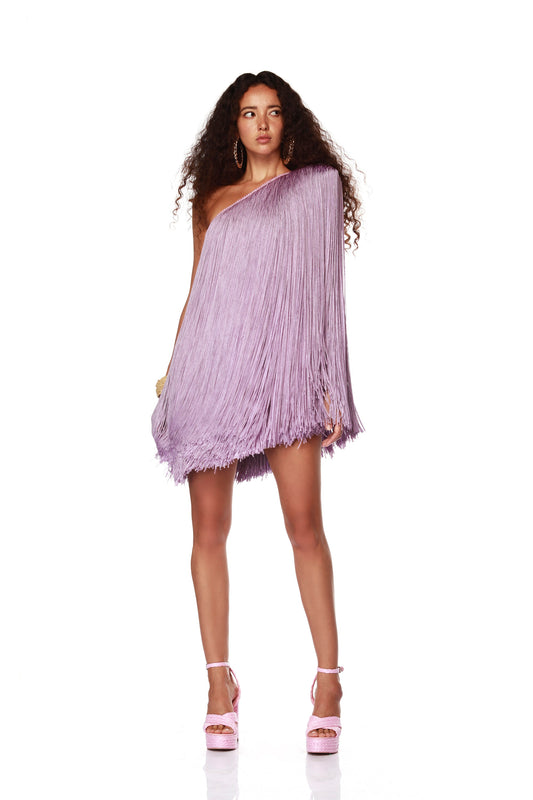 Sierra Lilac Mini Dress