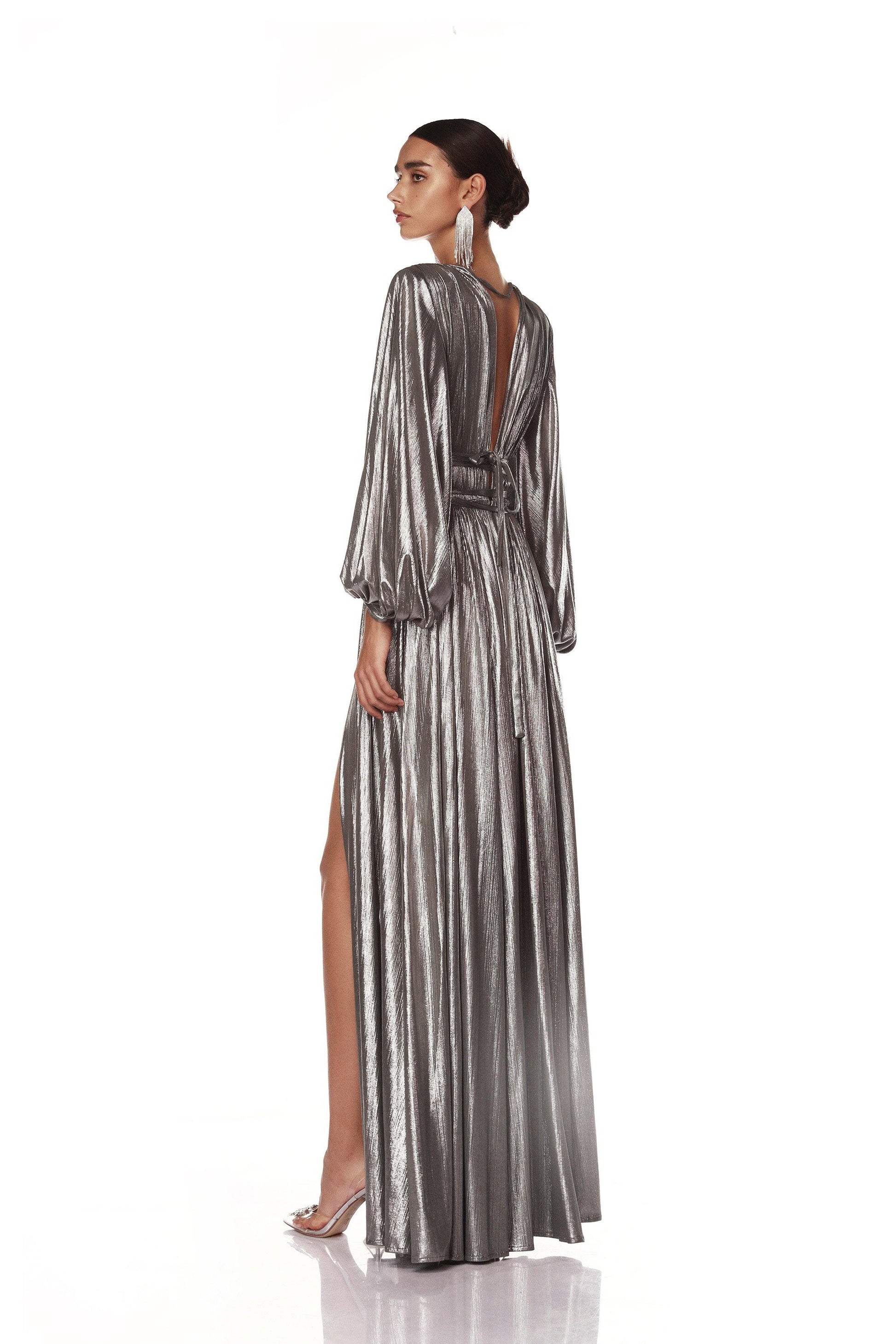 Zoe Silver Gown - Pre Order - BRONX AND BANCO