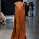 Zuri Halterneck Cutout Dress