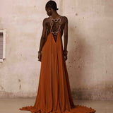 Zuri Halterneck Cutout Dress