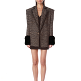 Kacey Gold Sequin Blazer
