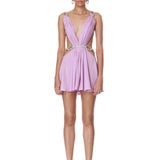 Brielle Diamond Lilac Mini Dress