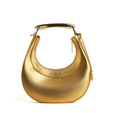 Cecile Midi Bag in Metalic Gold Napa Leather