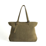 Rue Shopper in Olive Suede