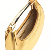 Cecile Midi Bag in Metalic Gold Napa Leather