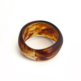 Amber Resin Bangle Set