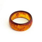Umber Resin Bangle Set