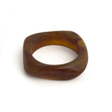 Khaki Marble Bangle Set