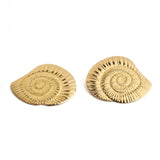 Amara Gold Seashell Earrings