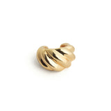 Gilded Coil Gold Ear Cuff