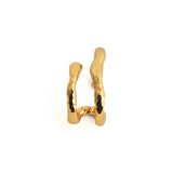 Molten Gold Ear Cuff