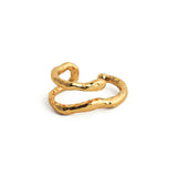 Molten Gold Ear Cuff