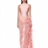 Gaia Blush Mesh Bodysuit