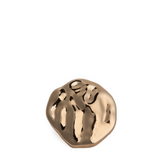 Molten Gold Round Large Ring