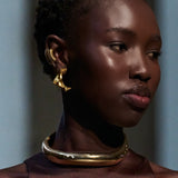 Aurelia Gold Coil Ear Cuffs