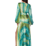 Carmen Coastal Maxi Dress