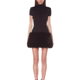 Eleanor Black Mini Dress