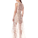 Arielle Floral Blush Gown
