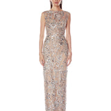 Violet Silver Maxi Dress