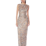 Violet Silver Maxi Dress