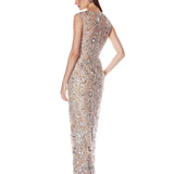 Violet Silver Maxi Dress