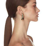 Dome Teardrop Earrings
