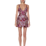 Allegra Pink Multi Mini Dress