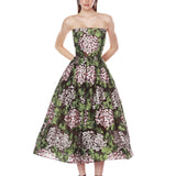 Kate Strapless Midi Dress