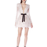 Isa Long Sleeve Mini Dress