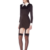 Wednesday Long Sleeve Mini Dress - SAMPLE