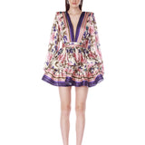 Bedouin Peony Coastal Mini Dress