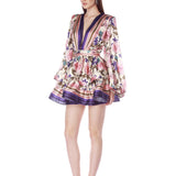Bedouin Peony Coastal Mini Dress