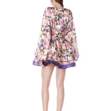 Bedouin Peony Coastal Mini Dress