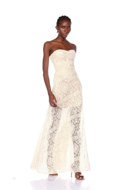 Elena Crochet Gown