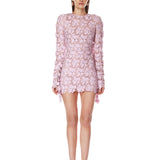 Nicole Lilac Mini Dress - SAMPLE