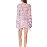 Nicole Lilac Mini Dress - SAMPLE